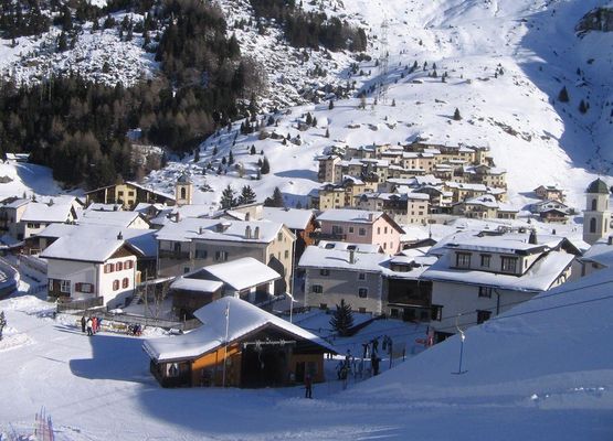 Bivio Dorf Winter