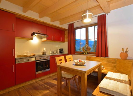 Berghof-Ferienhaus-Küche