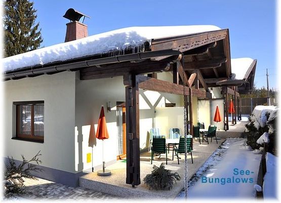Winterurlaub in den Seebungalows Karglhof