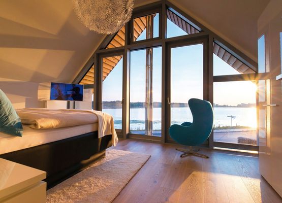 Ostsee - Reetdachhaus Nr. 3 "Südstrand Lodge Marina-Bay" im Strand Resort